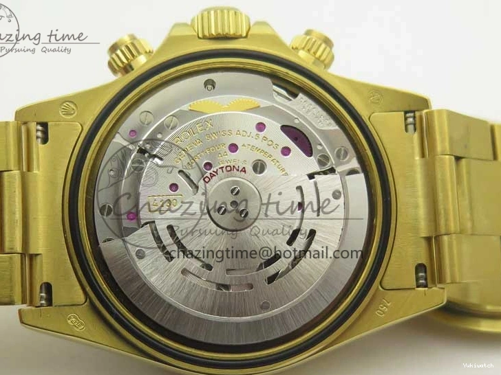 Edition Crystal Best BLF Bracelet on Black Dial YG YG Rainbow Daytona A4130 116589RBOW 0316